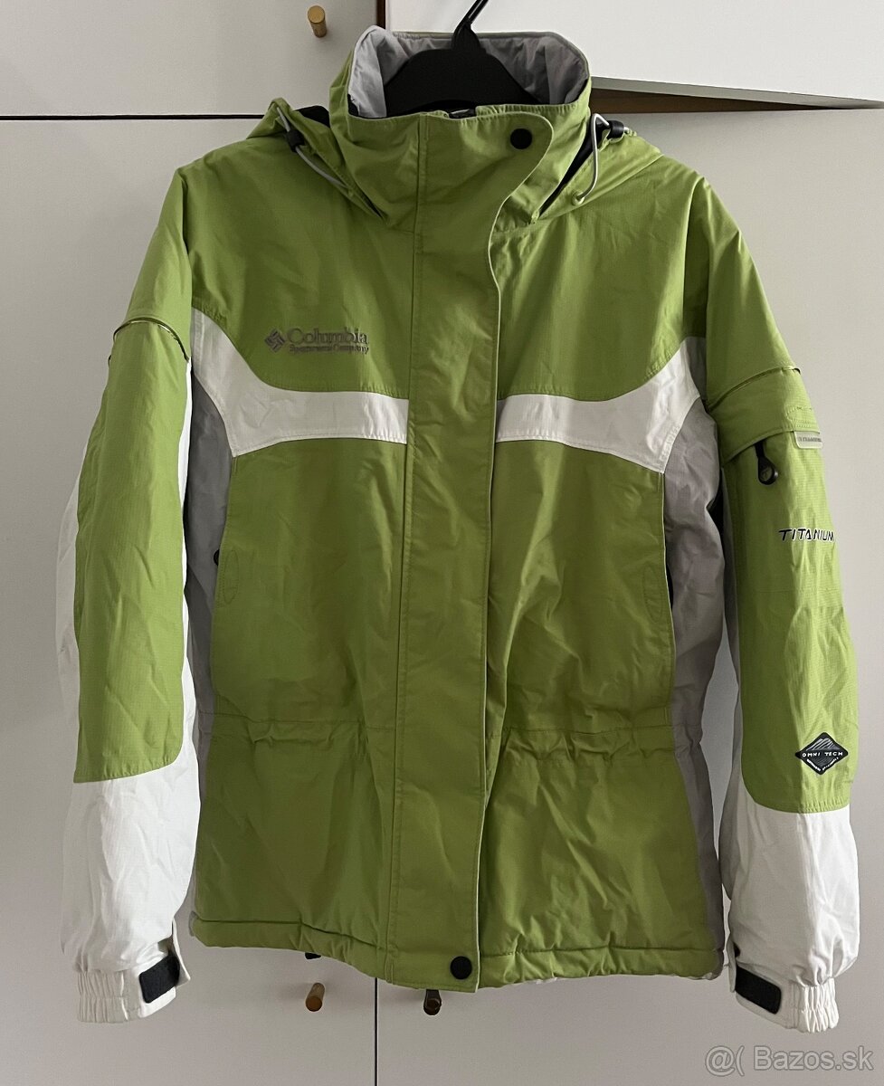 Damska vodeodolna bunda Columbia Titanium. Velkost S.