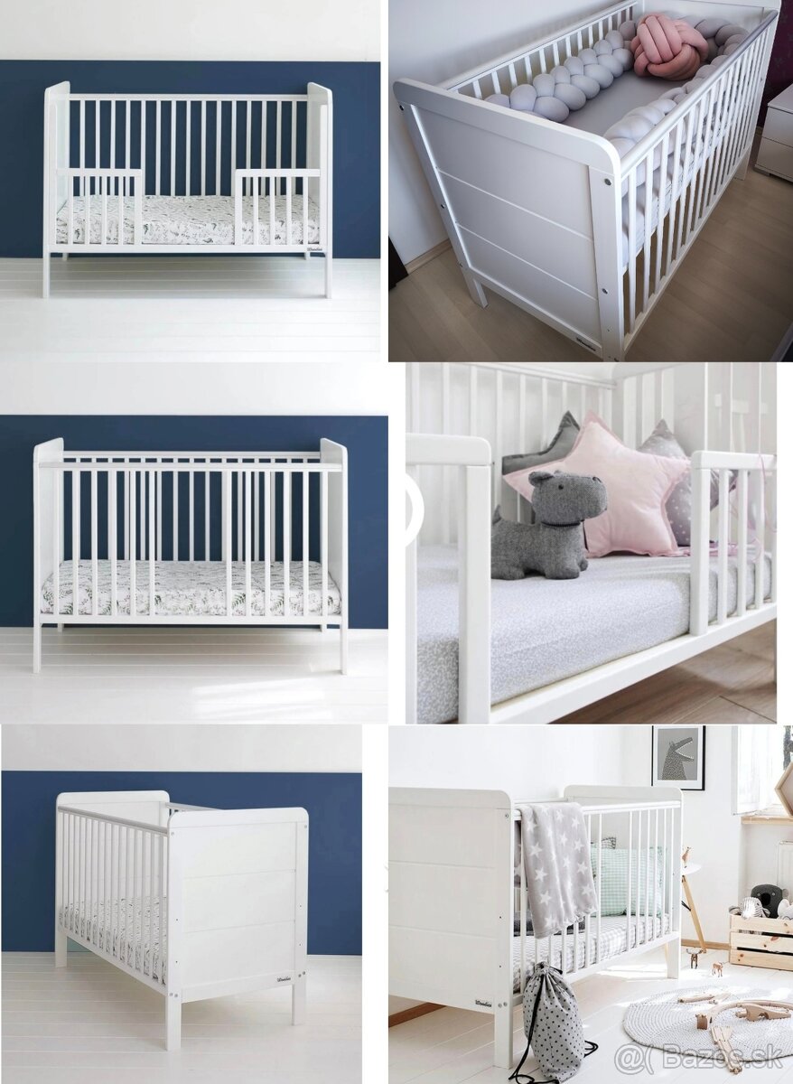 Detská postieľka Modern Cot 120x60  WODIES