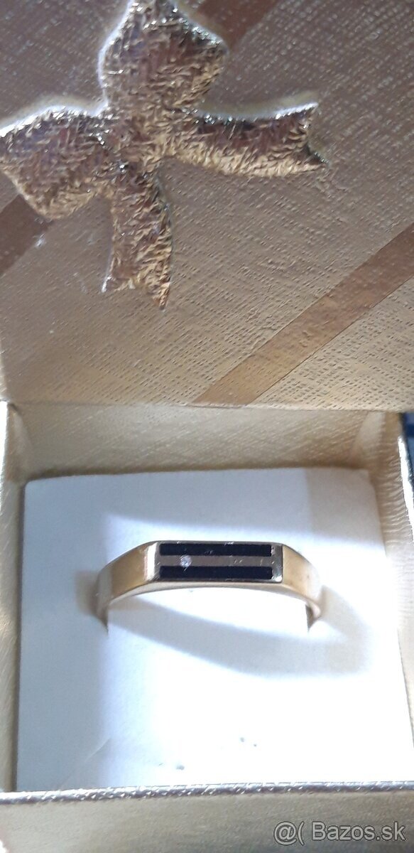 prsten pozlatena chirurgicka ocel