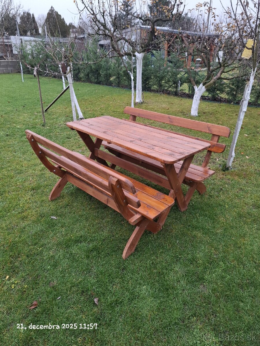 Predám záhradné sedenie