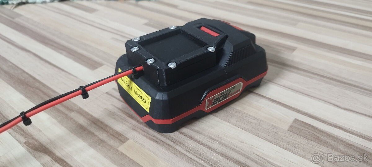 Adaptér batérie parkside 20V 2 x pin