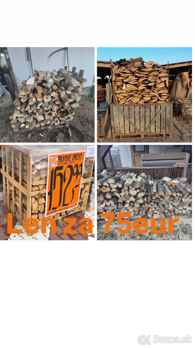 Predam mix palivové drevo
