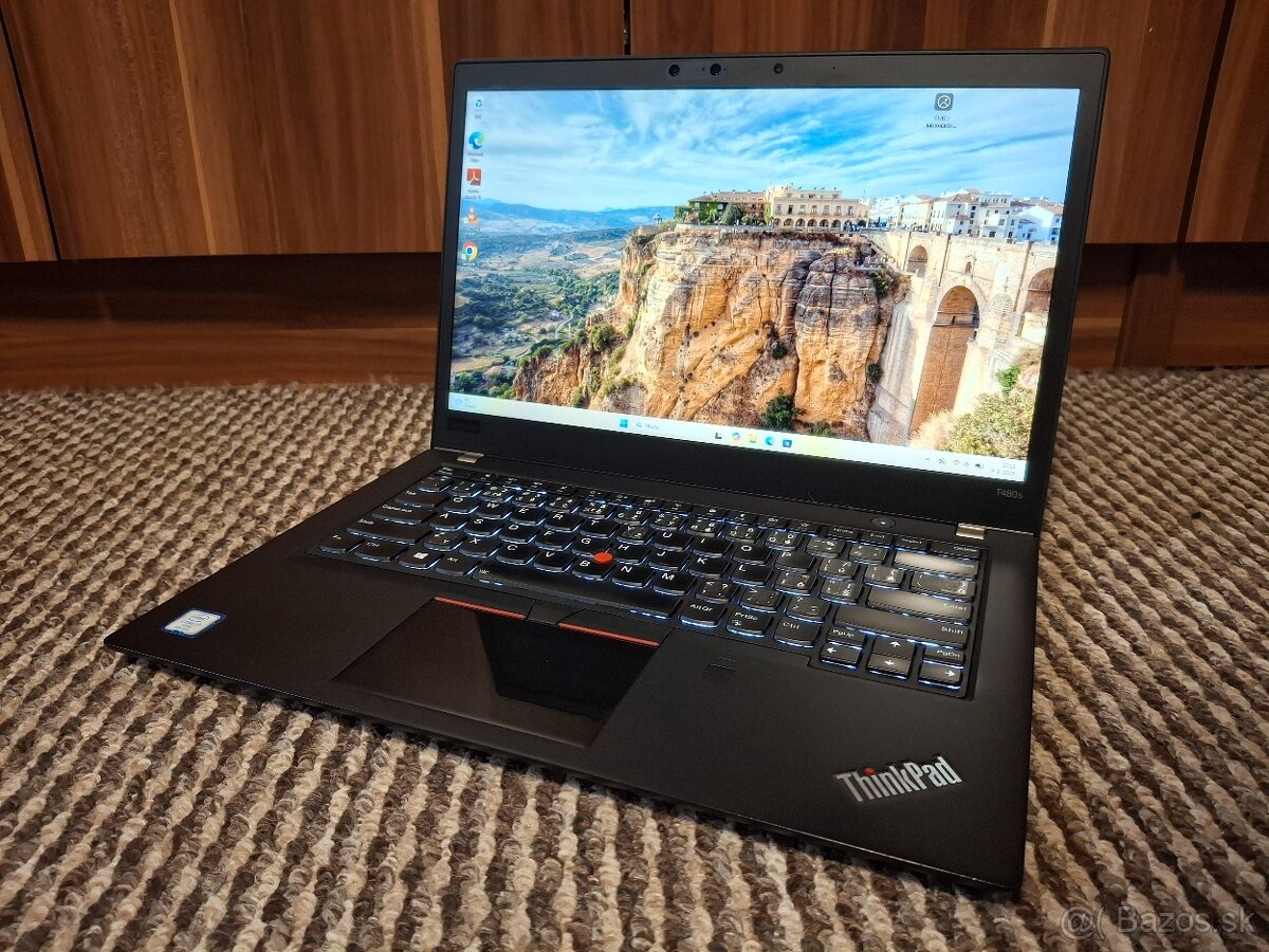 Lenovo ThinkPad T480s 14" 8gb , 500gb nvme....