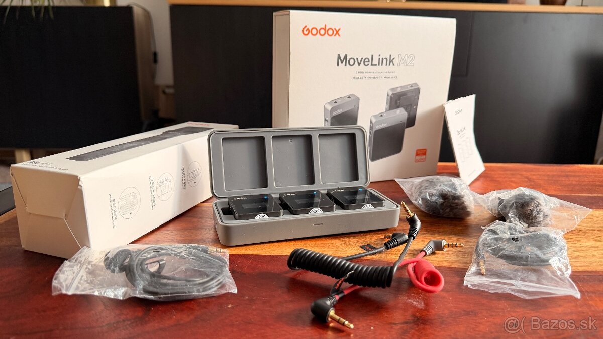 Predám set GODOX Movelink M2 + rúčka ML-H