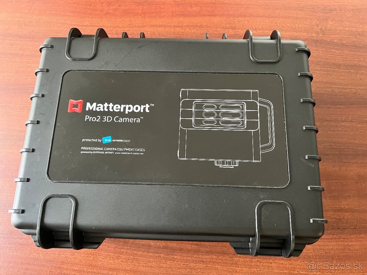 Predám 3D kameru Matterport Pro2 so statívom