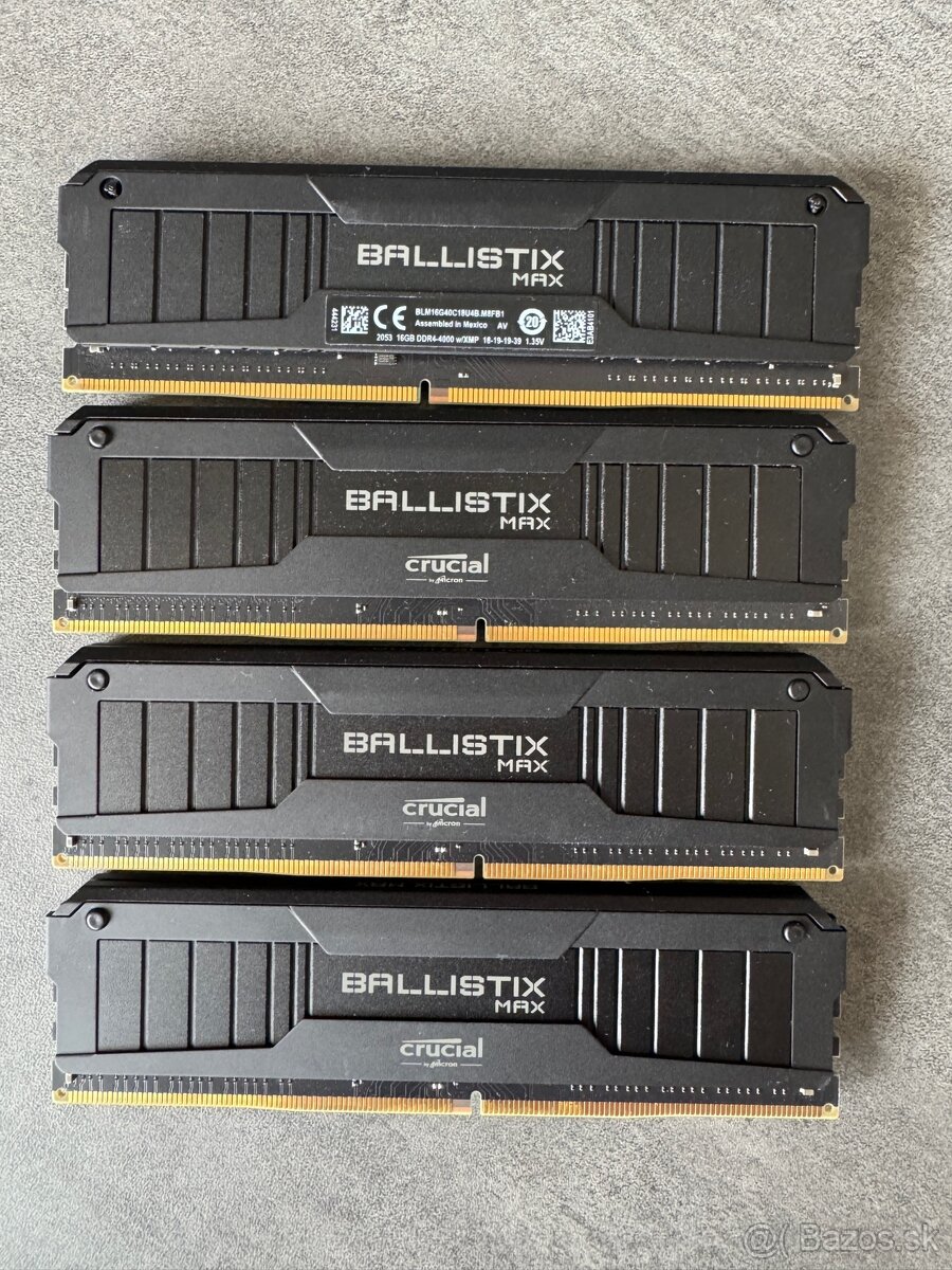 (ZNIZENA CENA) 64gb Ram DDR4 4000Mhz CL-18-18-19-39