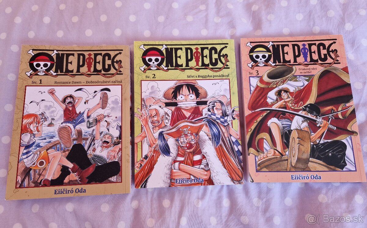 Manga - One piece 1,2,3