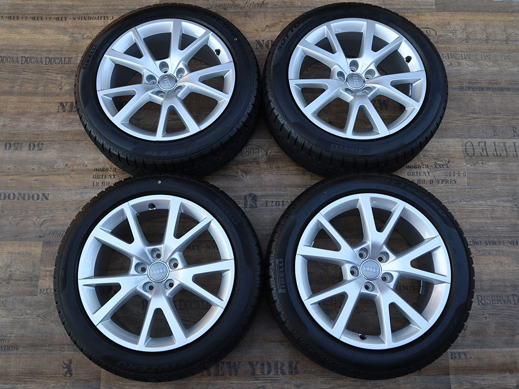 18" Alu kola = 5x112 = AUDI A6 C7 – NOVÁ ZIMNÍ SADA