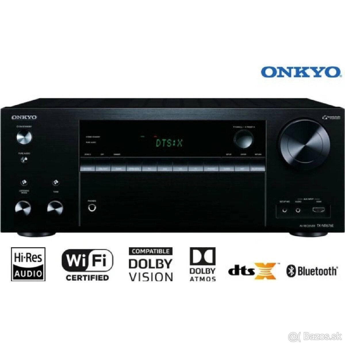 ONKYO NR676E - 165W - WIFI - BLUETOOTH ATMOS HEOS SPOTIFY.