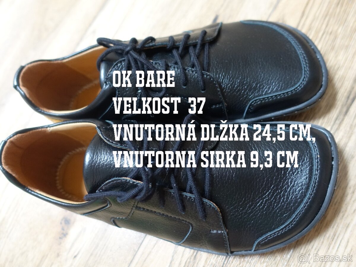 barefoot tenisky ok bare 37