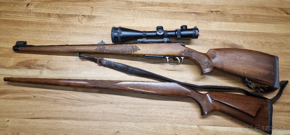 Predám CZ 550 FS Ľavácka + pôvodná pažba