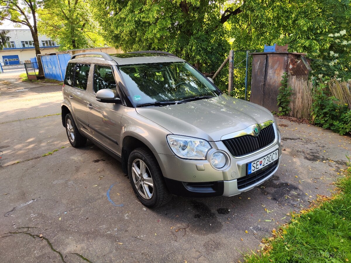 Škoda Yeti 4x4 2.0 TDI 81kw