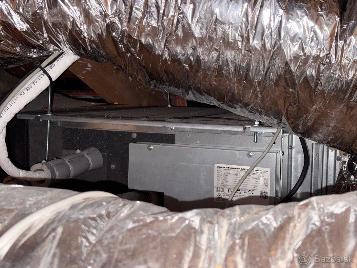 Daikin kanálová klimatizácia