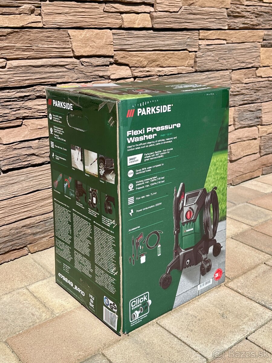 Parkside Vysokotlakový čistič PHDF 150 A1