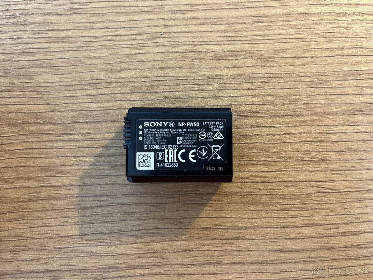 Baterka Sony NP-FW50