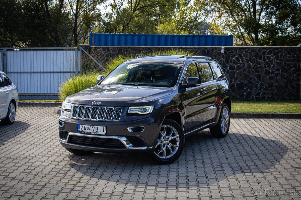 Jeep Grand Cherokee 3.0 CRD V6 Summit, Slovenské, ťažné, DPH