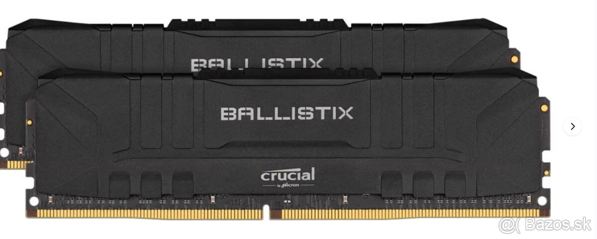 Crucial 16GB KIT DDR4 3600 MHz CL16 Ballistix Black