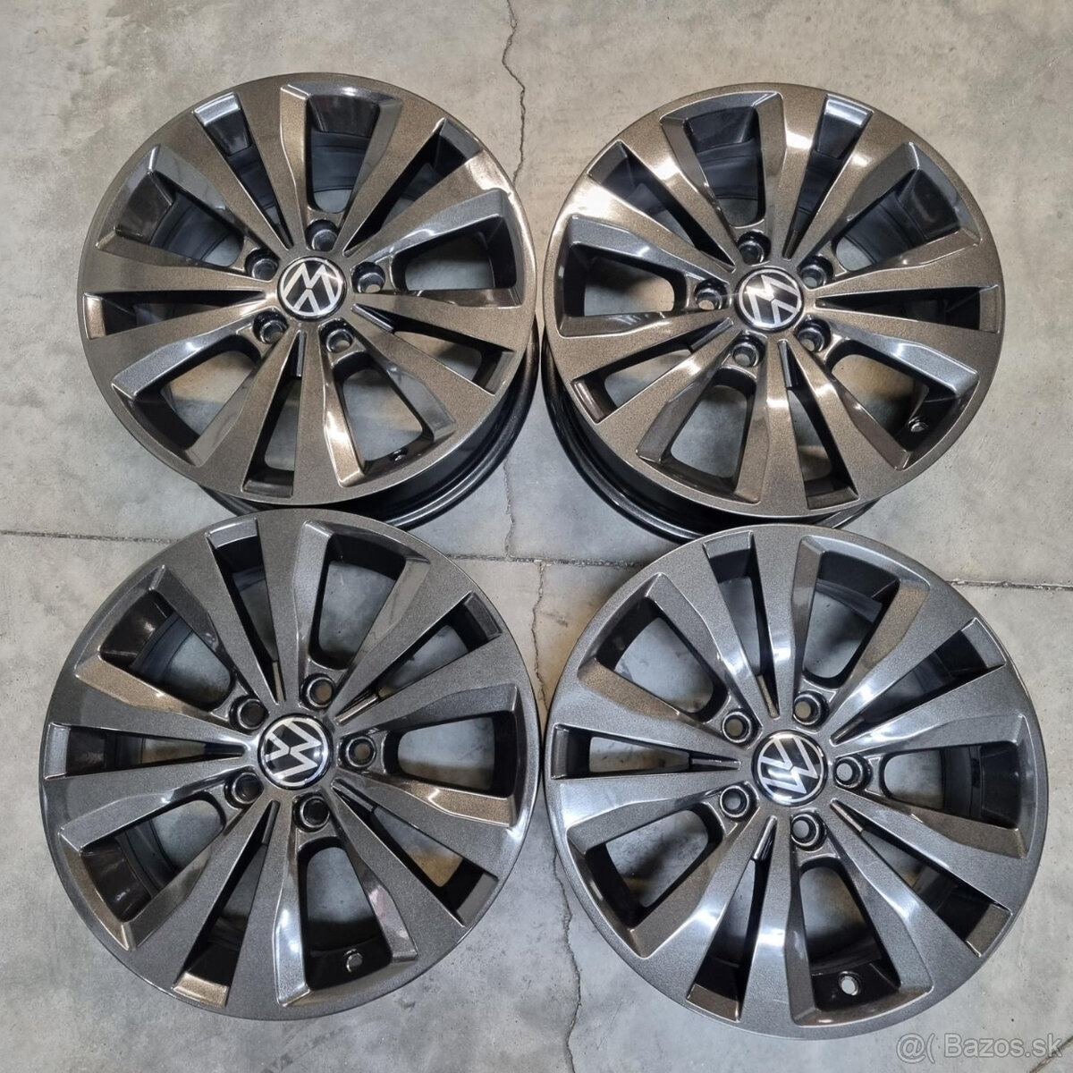 Hliníkové Volkswagen disky 5x112 R16 6,5J ET46