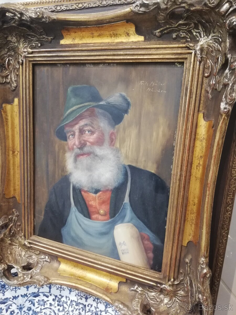 Olejomaľba, portrét