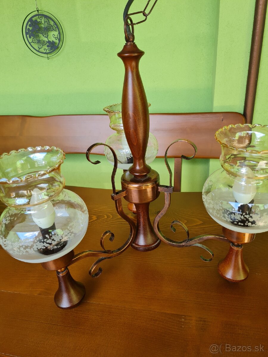 Predám rustikalny luster