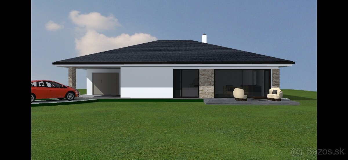 Nový bungalov vo Veľkom Slavkove