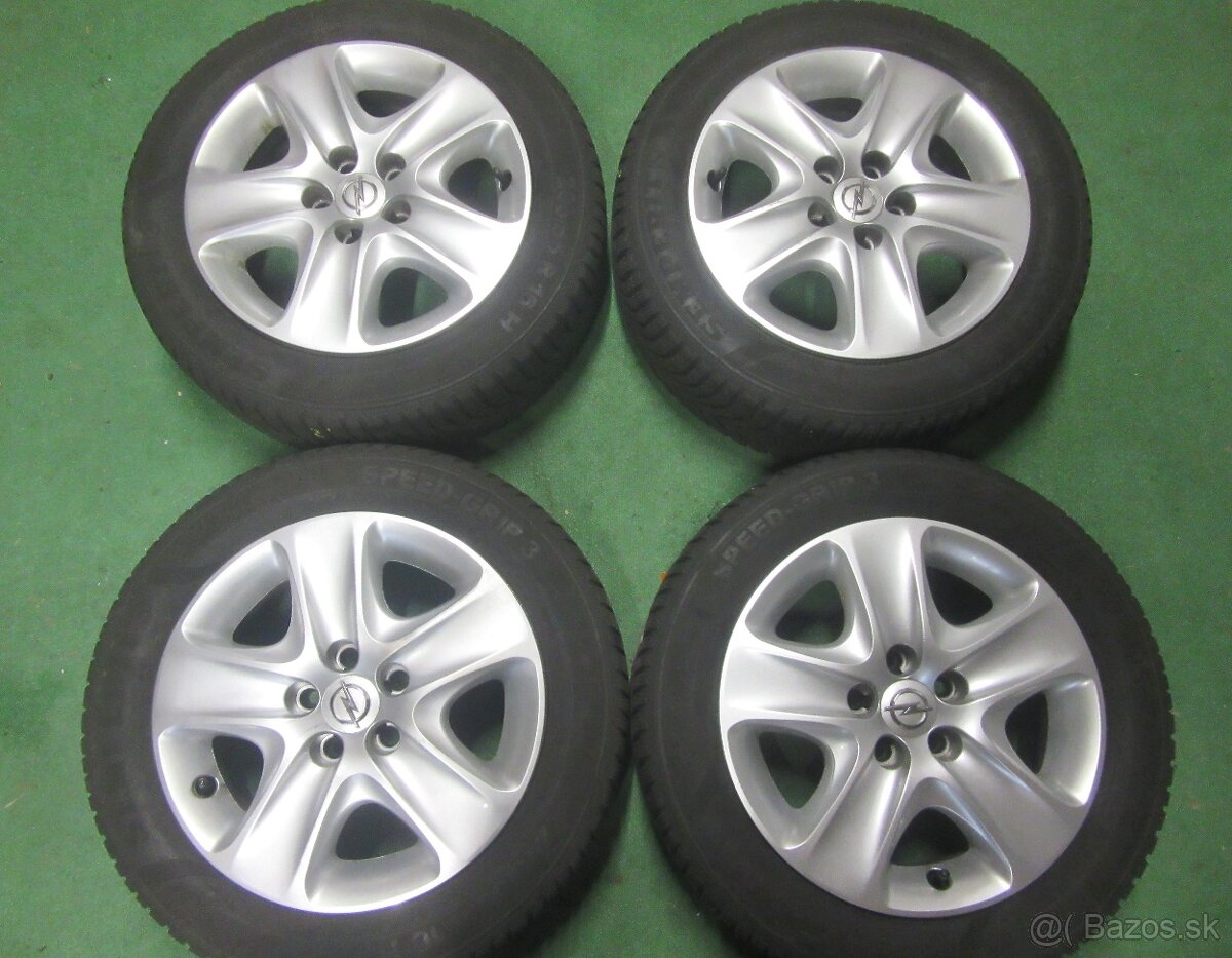 R16 Zimná sada opel zafira rozteč 5x110 205/55R16 sempeit