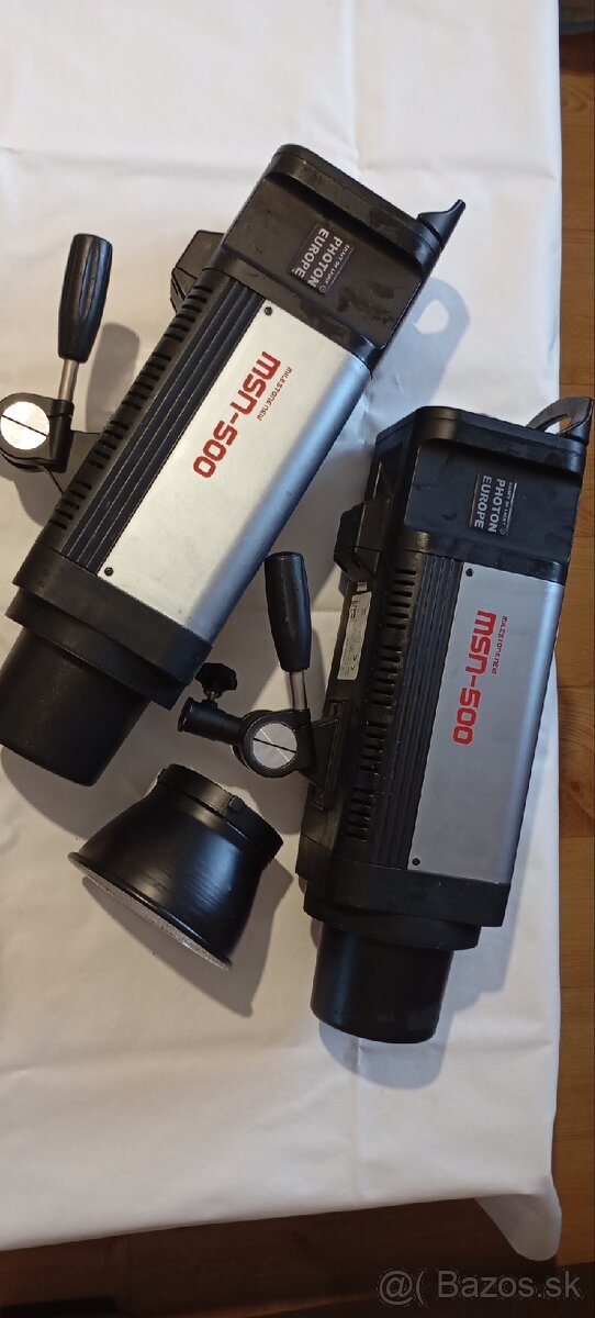 Štúdiové blesky Photon 500w set statívy