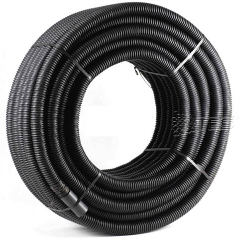 Káblová chránička dvojvrstvová, HDPE, 40mm, čierna (50m)