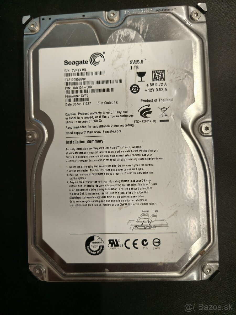 HDD Seagate 1TB