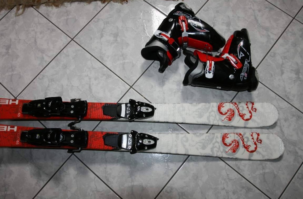 lyže Head 117cm , hadia koža