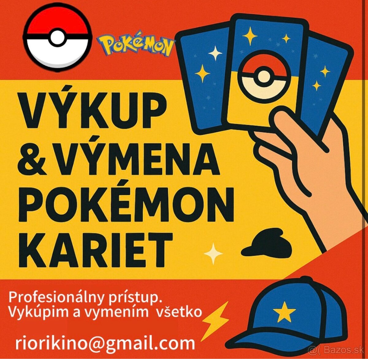 Kúpim Pokemon karty / Pokemon vykup