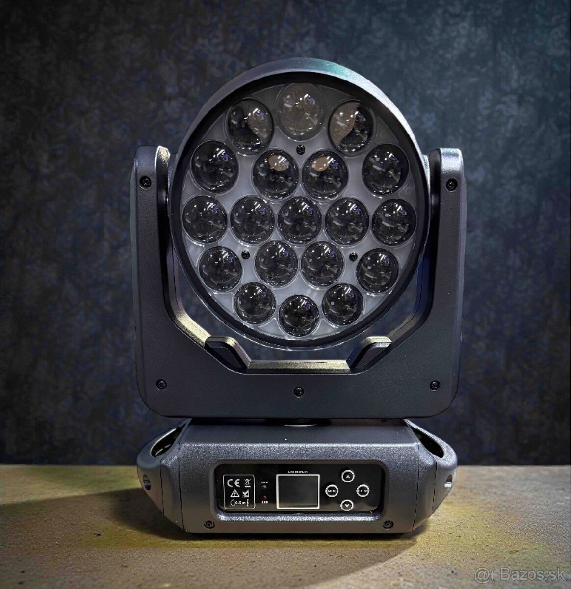 Led otocna hlava wash zoom 150€
