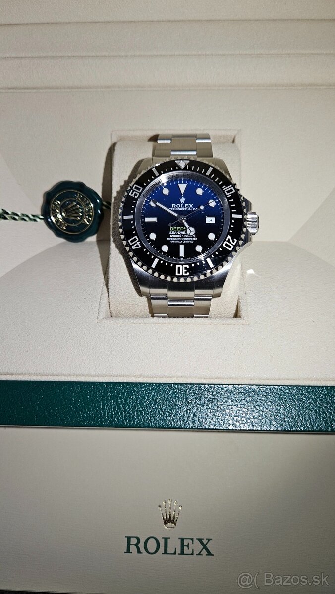 Rolex Sea-Dweller Deepsea D-Blue 126660 z 2022