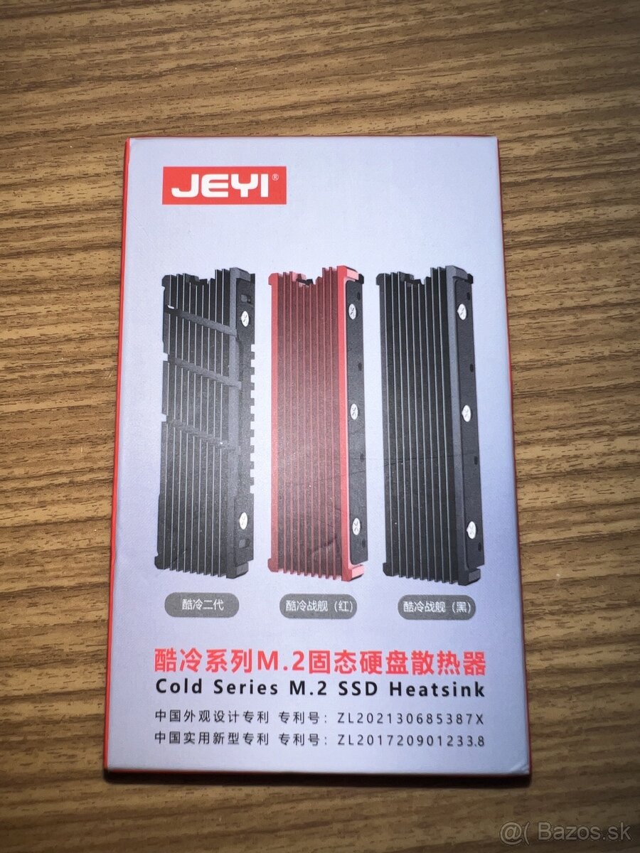 JEYI Cooler II 2280 SSD Heatsink M.2 NVME