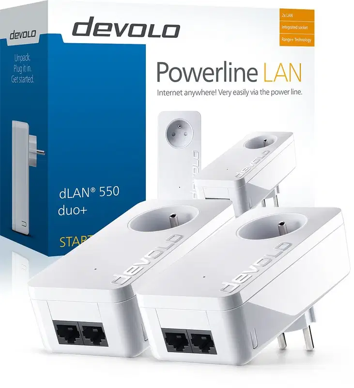 Devolo dLAN 550 duo + Starter Kit