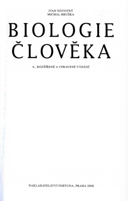 Biologie člověka