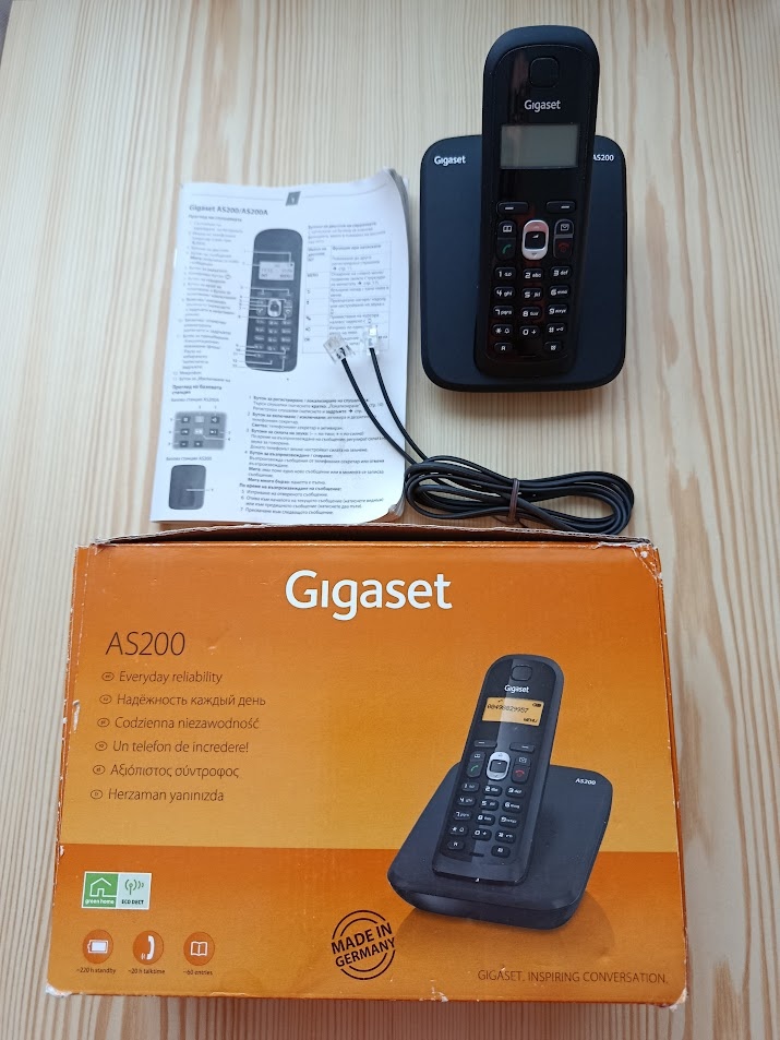 Prenosný telefón Gigaset AS200