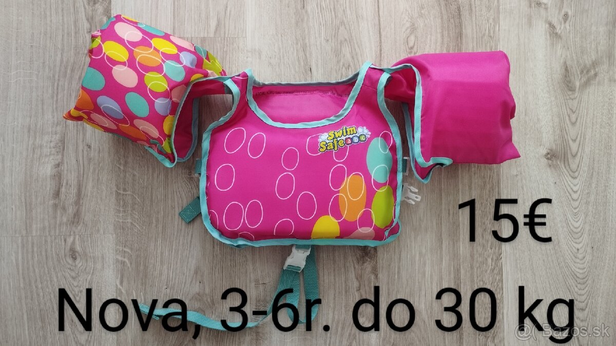 Plavacia vesta pre deti