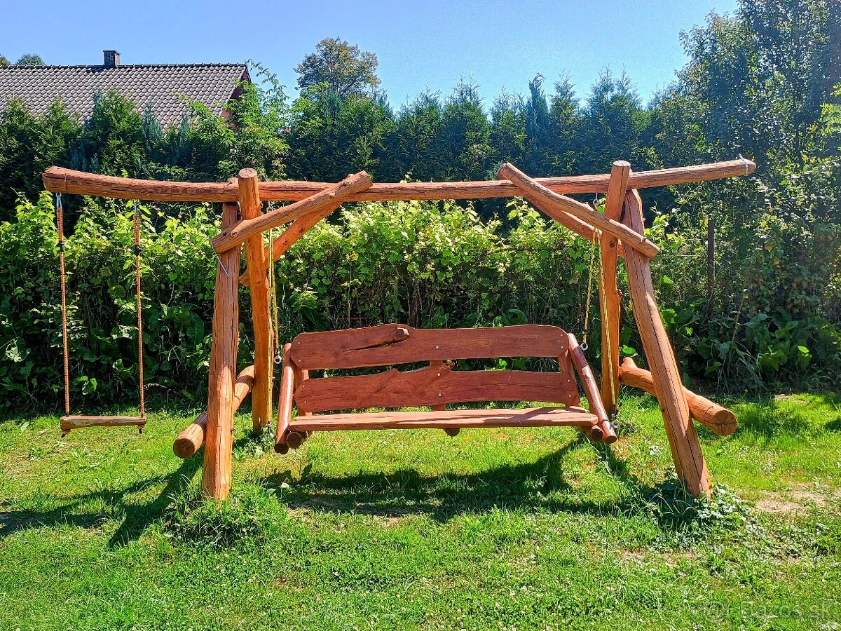 hojdačka Agát masívna