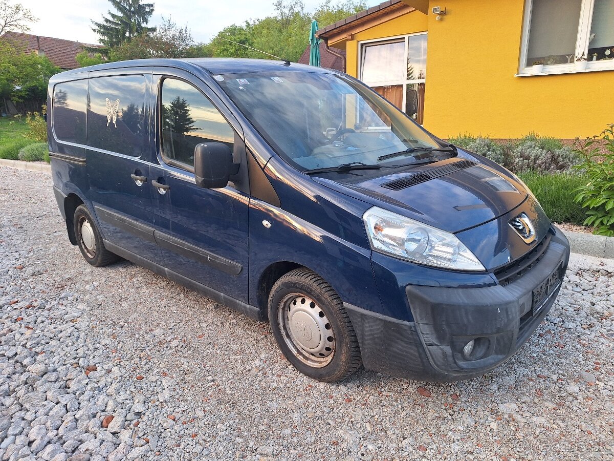 PEUGEOT EXPERT 2.0HDI ŤAŽNÉ2x ŠUPACIE DVERE