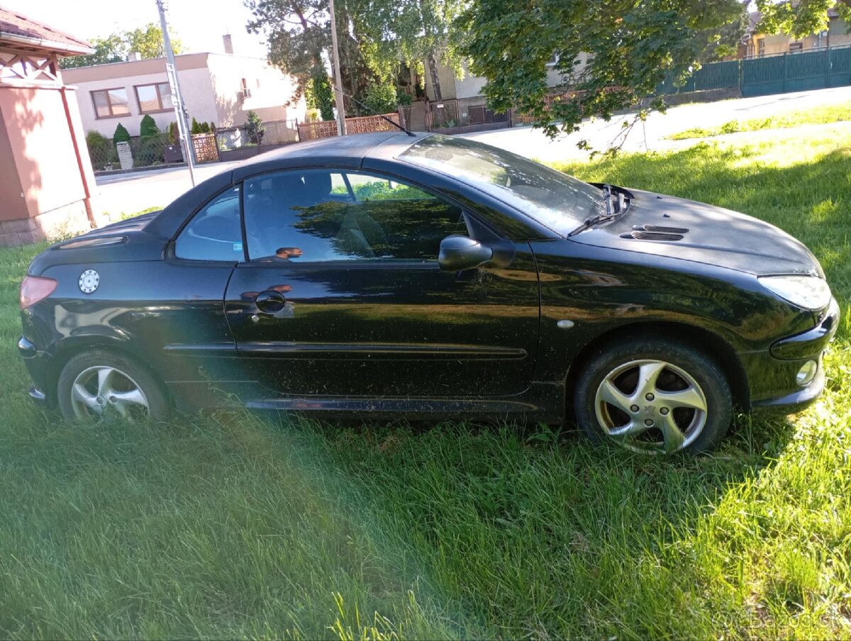 Rozpredám Peugeot 206 CC Cabriolet benzín 1,6