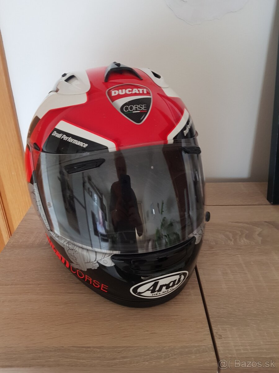 Ducati Corse V5 Arai Drudi performance prilba