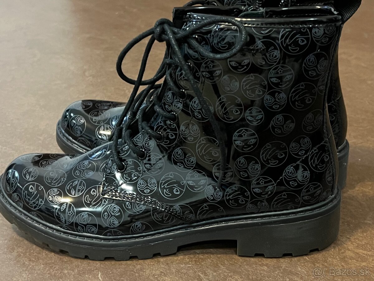 Dievcenske zateplene boots Geox vel.38 nove