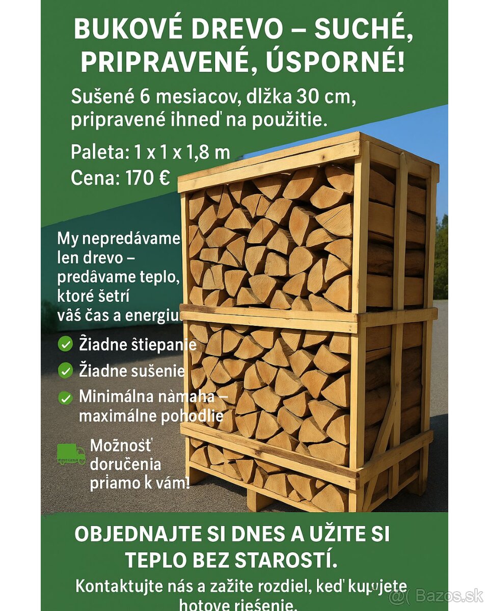 Drevo Palivove Bukove