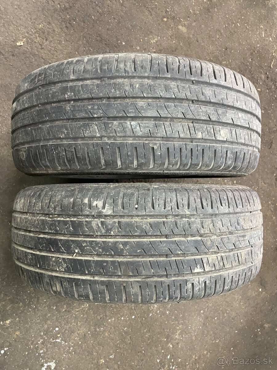 Predám 2ks letných gúm 205/55r16