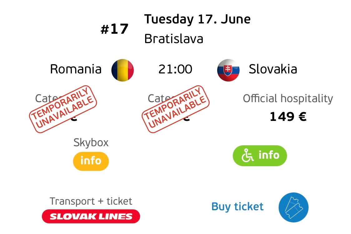 Slovensko U21 - Rumunsko U21