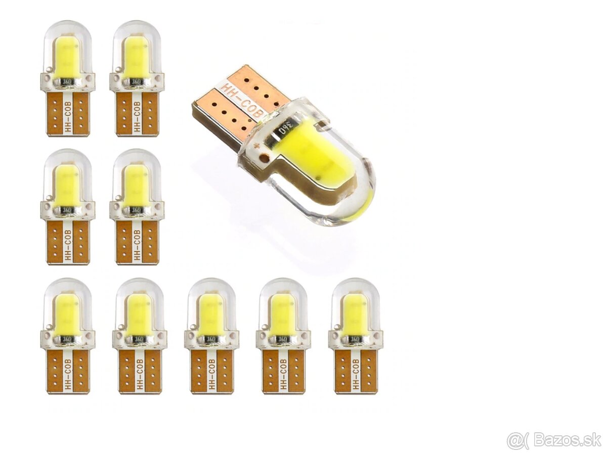 LED ŽIAROVKY NA AUTO T10, T15, T20,T25, P21W CAMBUS