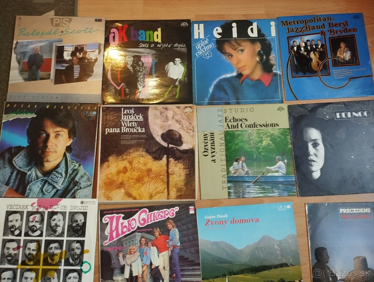 Staré LP platne