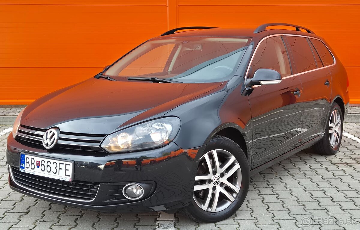 Volkswagen Golf VI Variant, 1.6TDI 77kW, r.v. 2012, manuál