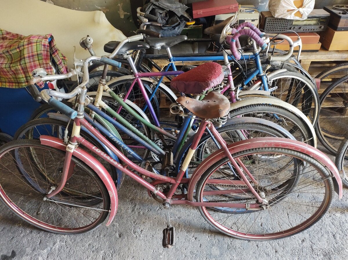 Staré bicykle ..